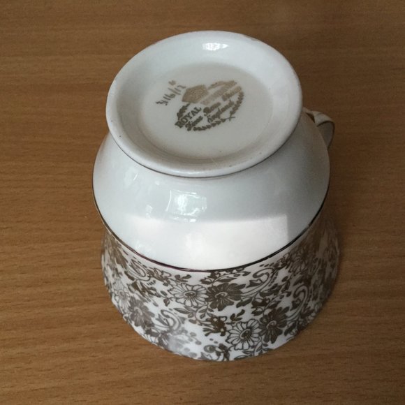 Royal Windsor fine bone china tea coffee sup silver 25th anniversary cup - Picture 4 of 4